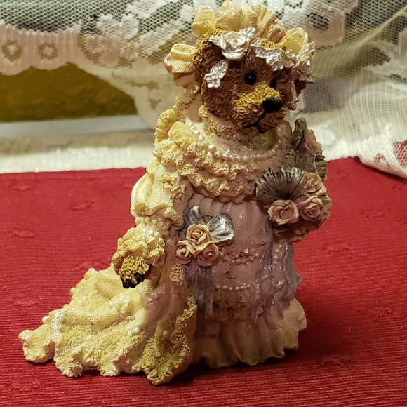 Vtg 1999 Boyd's Bear-Stone Figurine "The Bride" - Picture 7 of 9